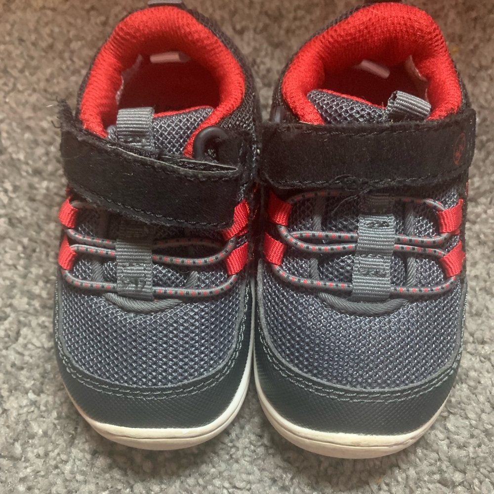 Stride Rite Kids Sneakers - Black and Red
